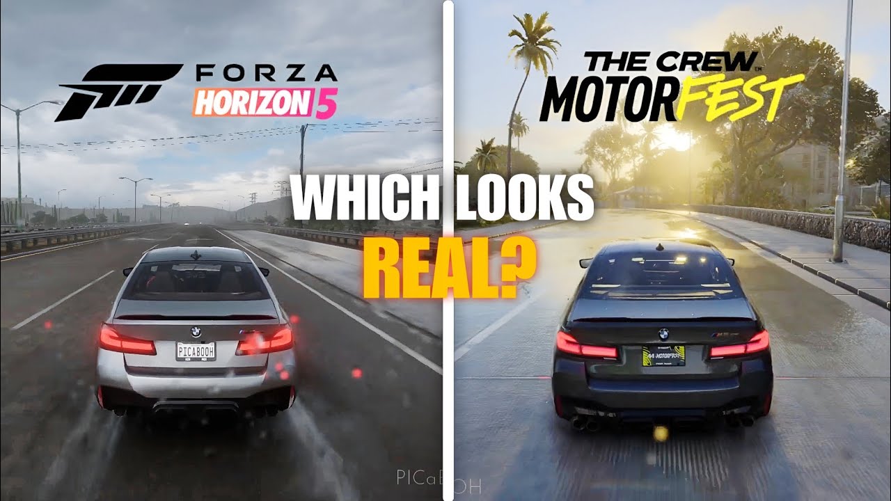 Forza Horizon 5 vs The Crew Motorfest – Which Looks More Real?