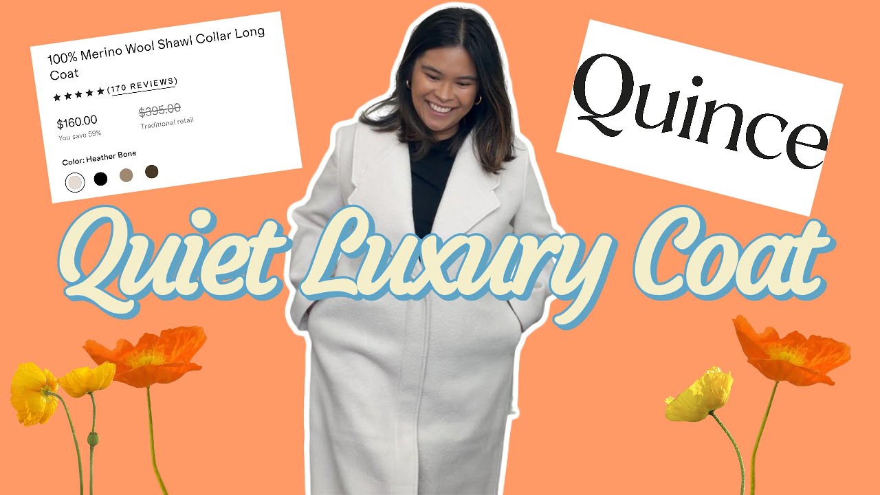 Trying On & Reviewing the Quince Merino Wool Long Coat — Honest First Thoughts #review #quince