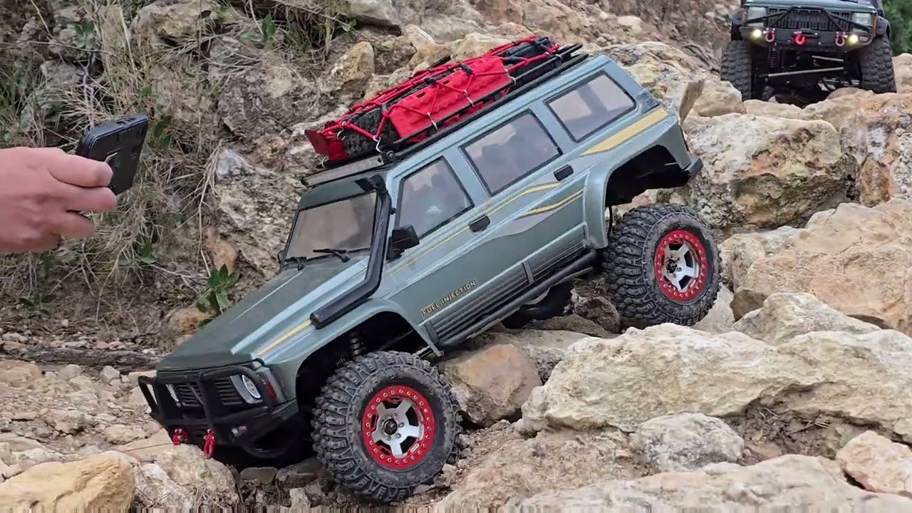 Nueva ruta Crawling rc scale crawler  1- parte 🛻
