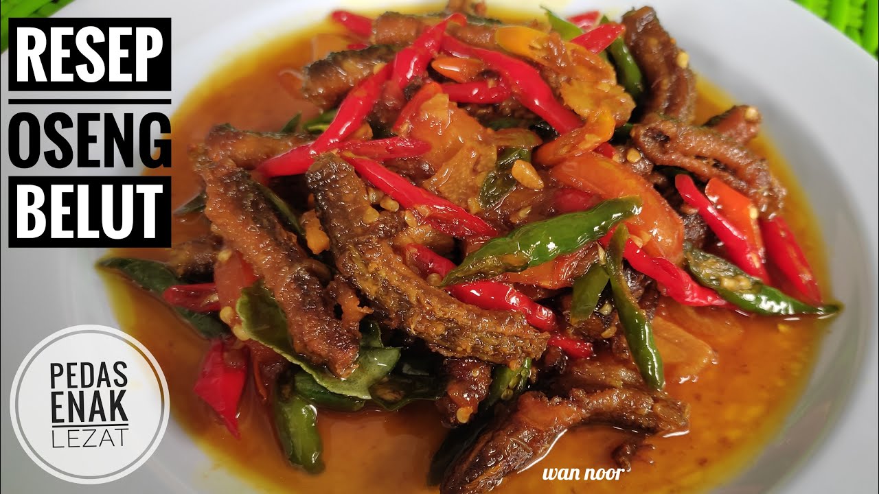 Resep Masak Oseng Belut Pedas Cabai Hijau