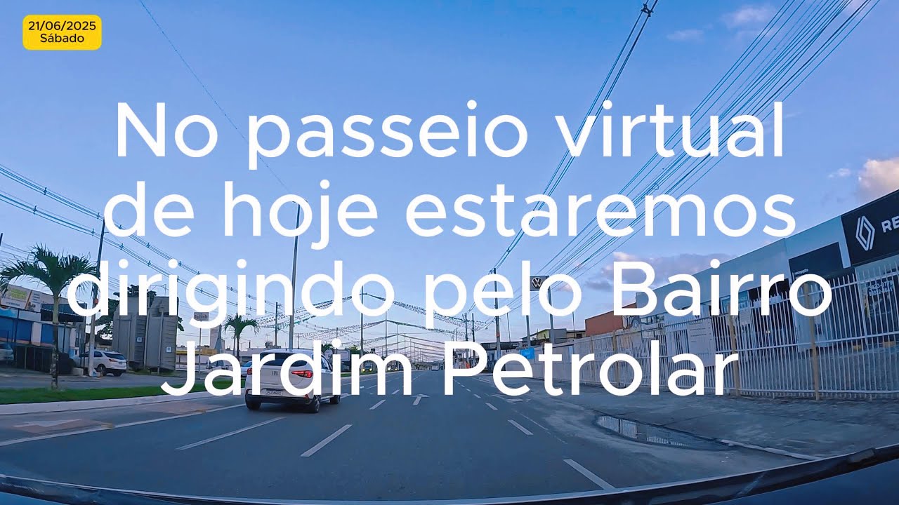 DIRIGINDO PELO JARDIM PETROLAR EM ALAGOINHAS-BA