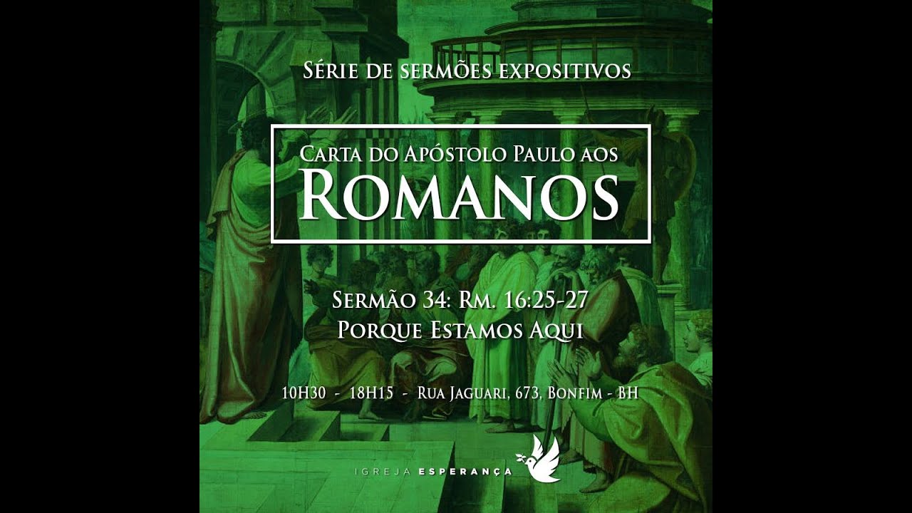 34. Porque estamos aqui - Guilherme de Carvalho