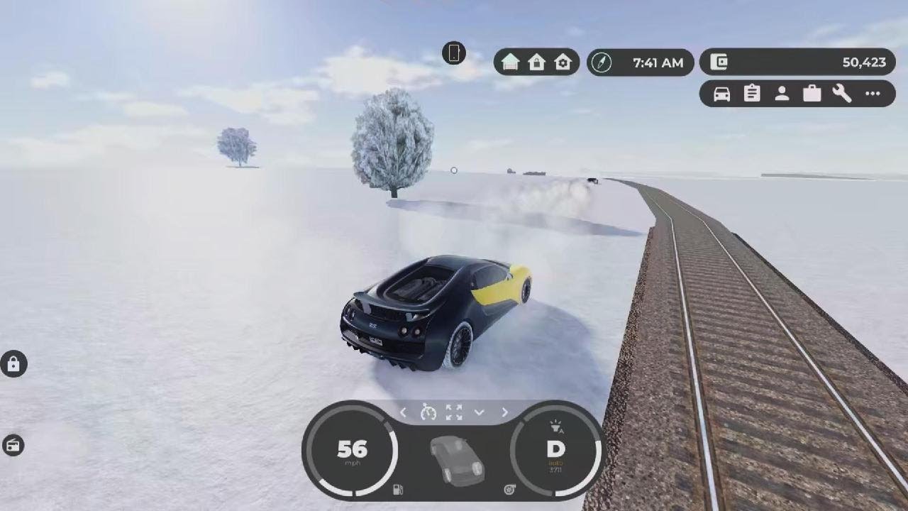 2 Bugatti Veyrons vs Audi R8 V10 Spyder vs Train