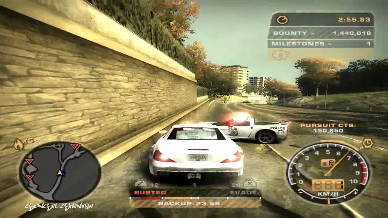 NFS:Most Wanted - Challenge Series - #54 - Cost to State - HD