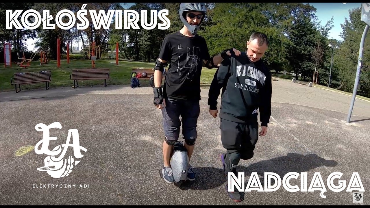 UCZYMY JEŹDZIĆ NA MONOCYKLU ELEKTRYCZNYM !!! KOŁOWIRUS NADCIĄGA !!!