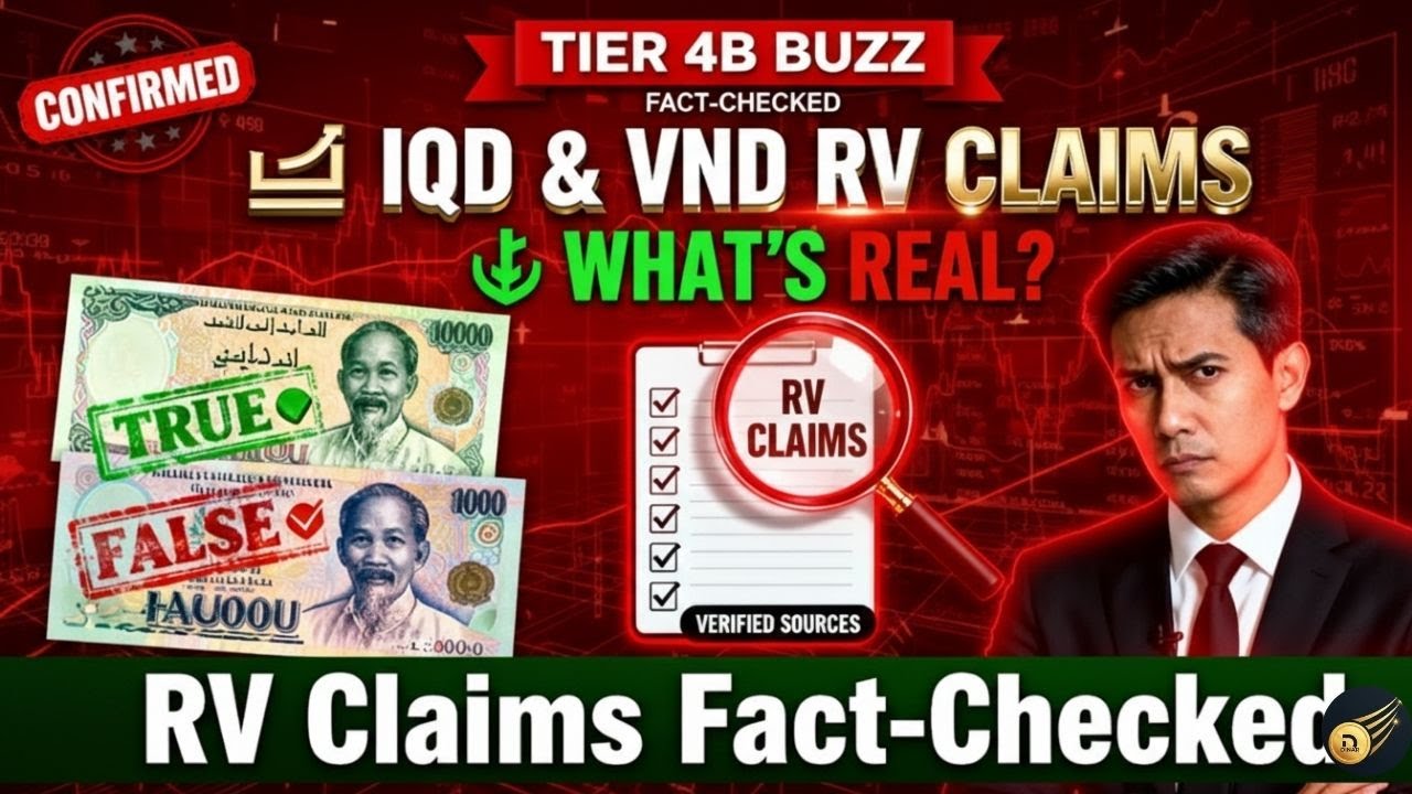 🔥 Подтверждены ли слухи о 4B уровне? Правда о заявлениях о переоценке IQD и VND 🔍