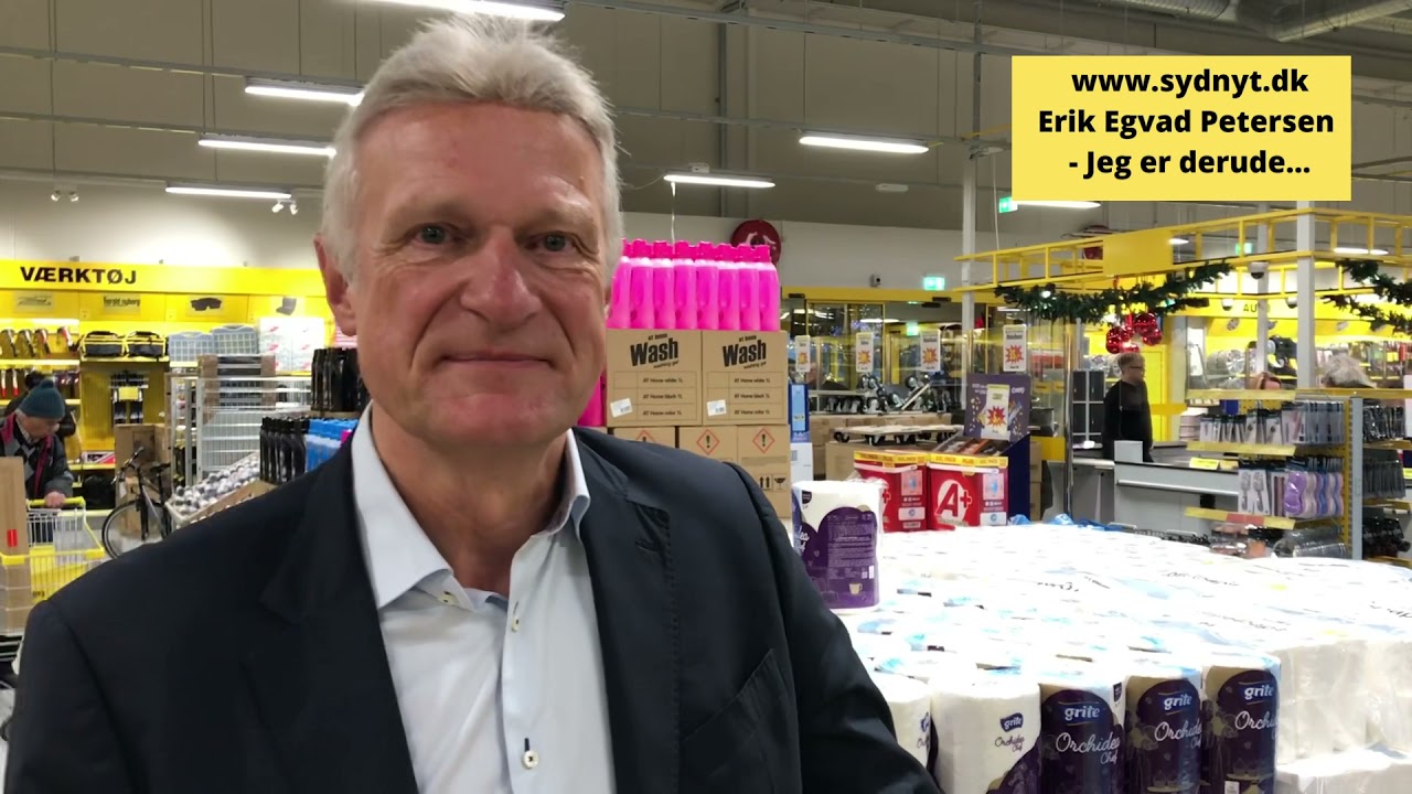 T&oslash;nder: Her til morgen &aring;bnede Harald-Nyborg - og de f&oslash;rste kunder stod i k&oslash;