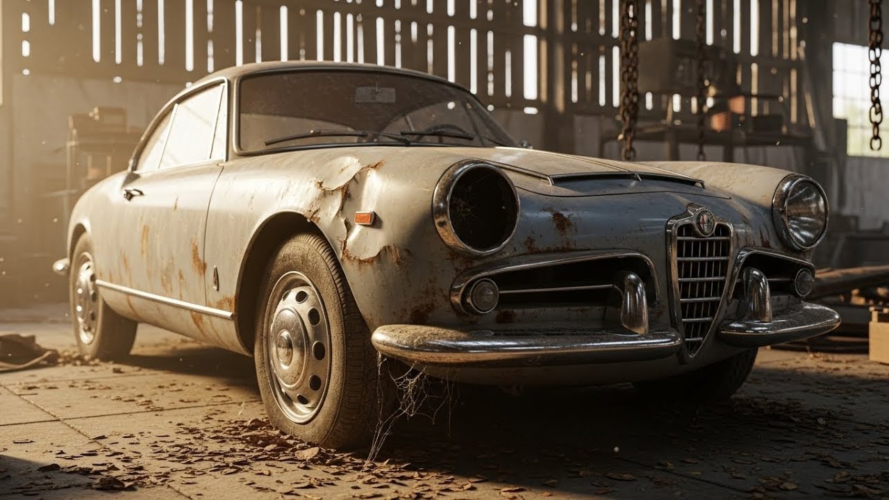 1958 Alfa Romeo Giulietta Spider Full Restoration from Rust to Showroom Italian Classic