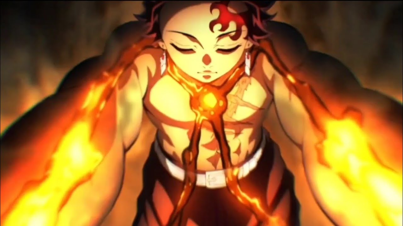 Tanjiro moves boulder💪 | Completes Hashira training🔥🔥| #anime #demonslayer #tanjiro