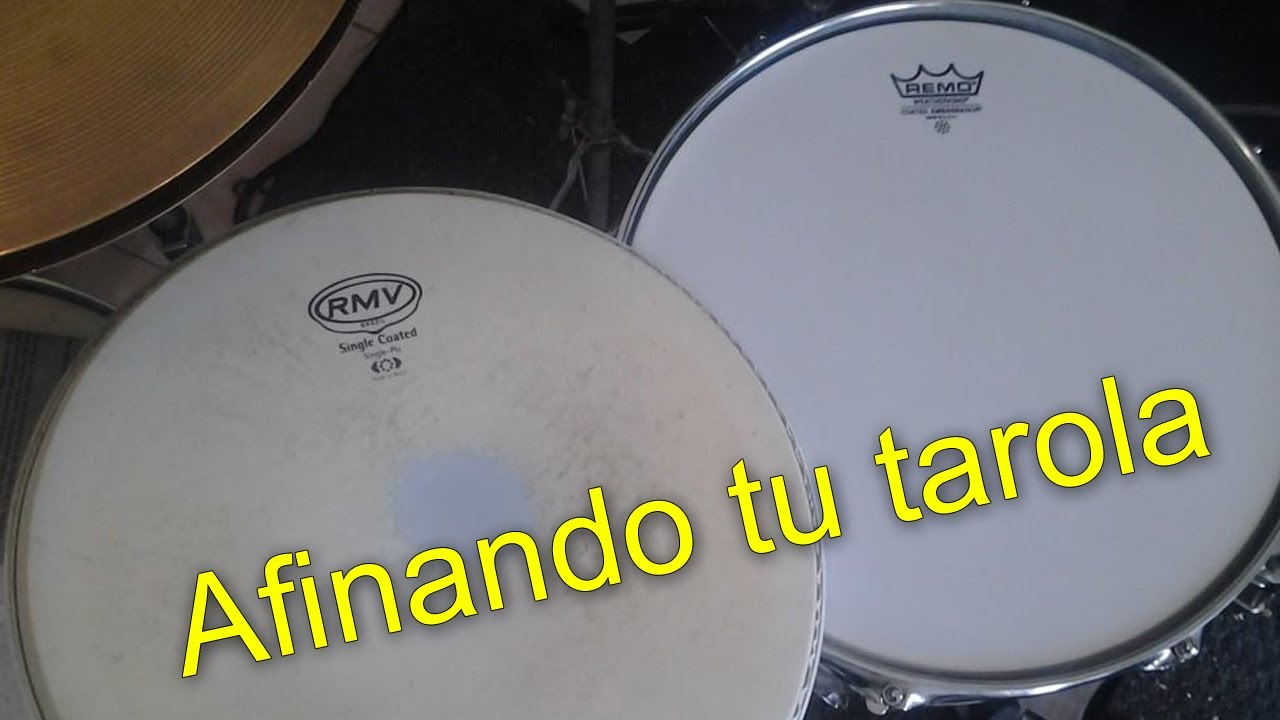 #Tutorial - Aprende a afinar tu tarola (snare drum)