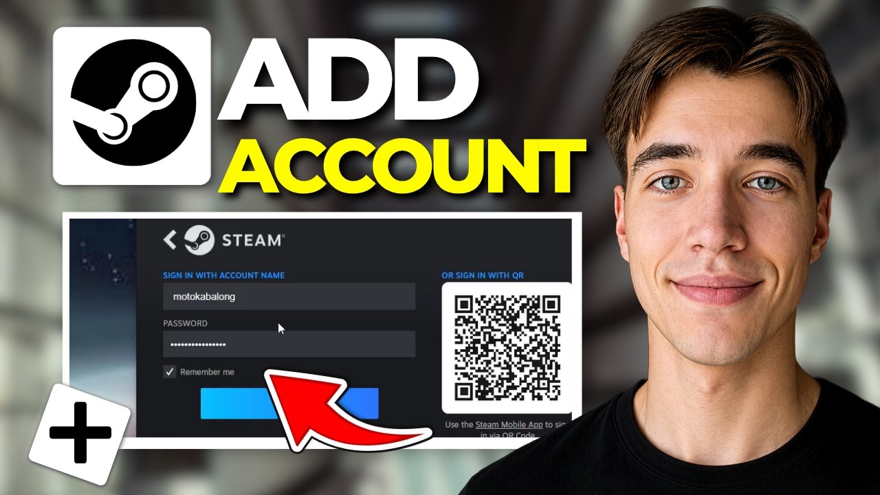 How To Add Another Account To Steam On PC 2026 | Step By Step