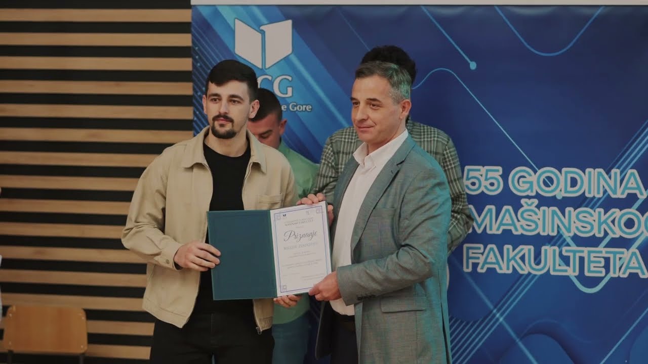 Mašinski Fakultet Podgorica - Svečano je obilježena 55. godišnjica studija mašinstva u Crnoj Gori