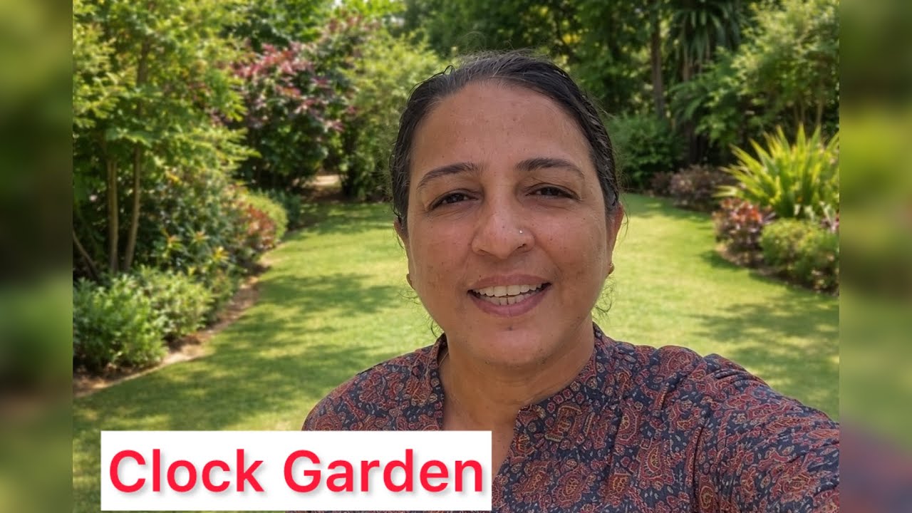 Visit Clock Garden in Morning 