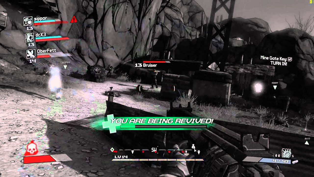 Borderlands ingame Gameplay 1080P 2high