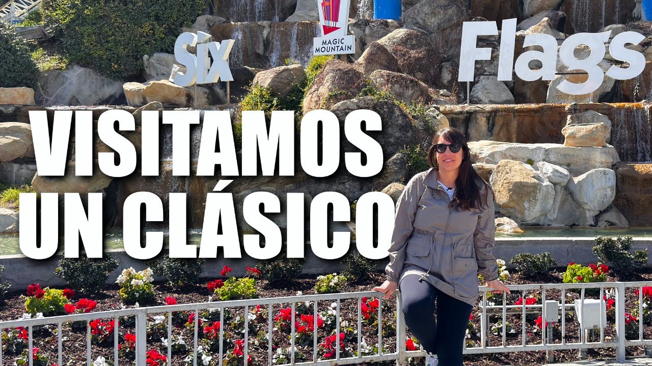 Six Flags Magic Mountain 2025 🎢 La capital mundial de las montañas rusas