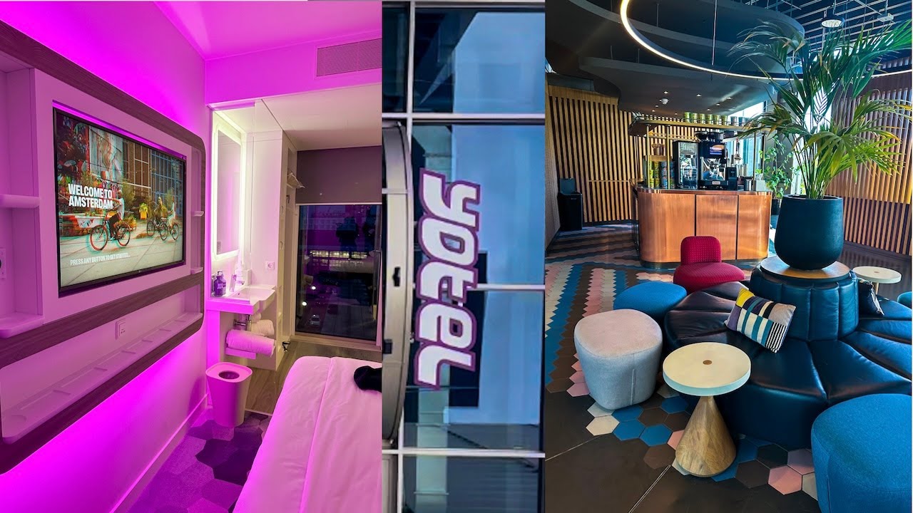 YOTEL HOTEL AMSTERDAM TOUR & REVIEW | MARISKA APPIAH