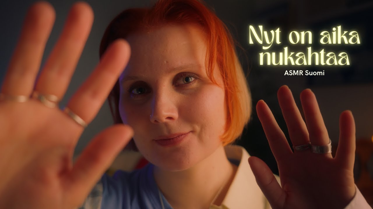 ASMR SUOMI Paijaan sut uneen 🩵 (Personal attention, whispering)