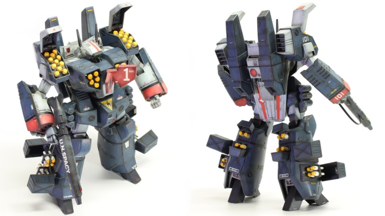 【マクロス】ハセガワ1/72アーマードバルキリーを現代機ふうウェザリング塗装仕上げ【gunpulabuild】#マクロス #バルキリー #アーマードバルキリー #ガンプラ #ガンプラ製作 #ガンダム