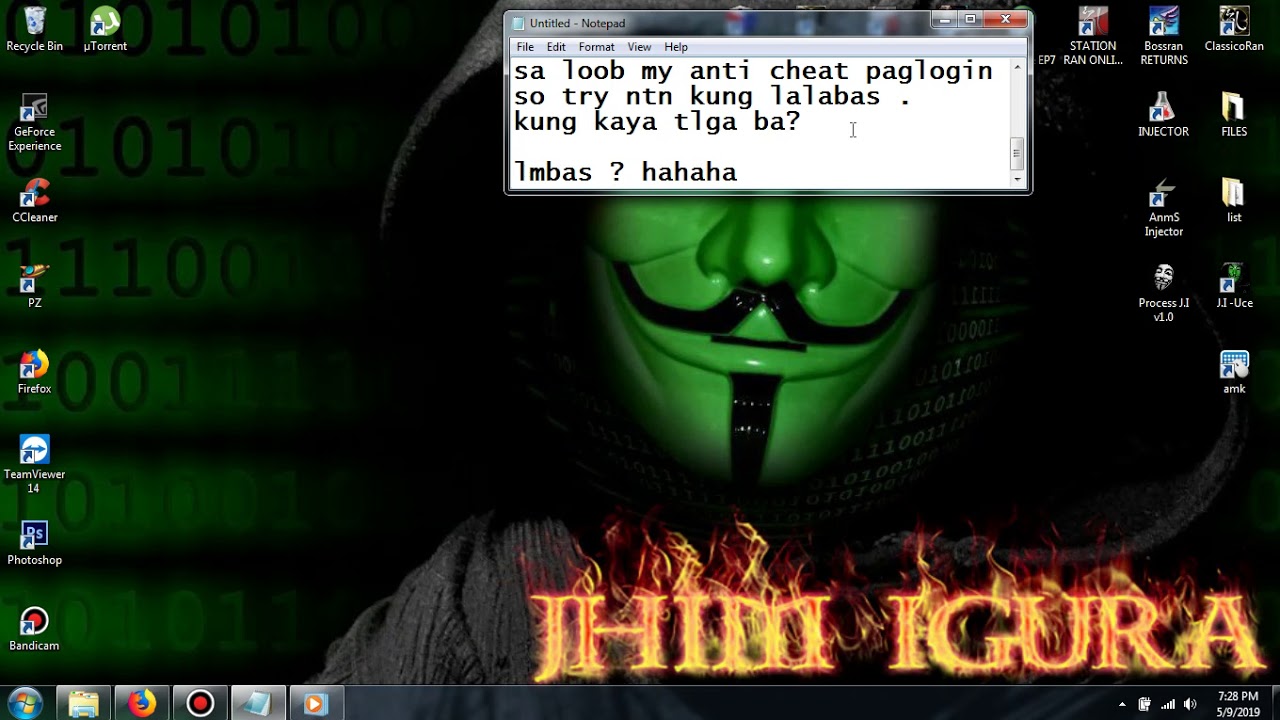 Undetect Cheat Engine Ran Private Server