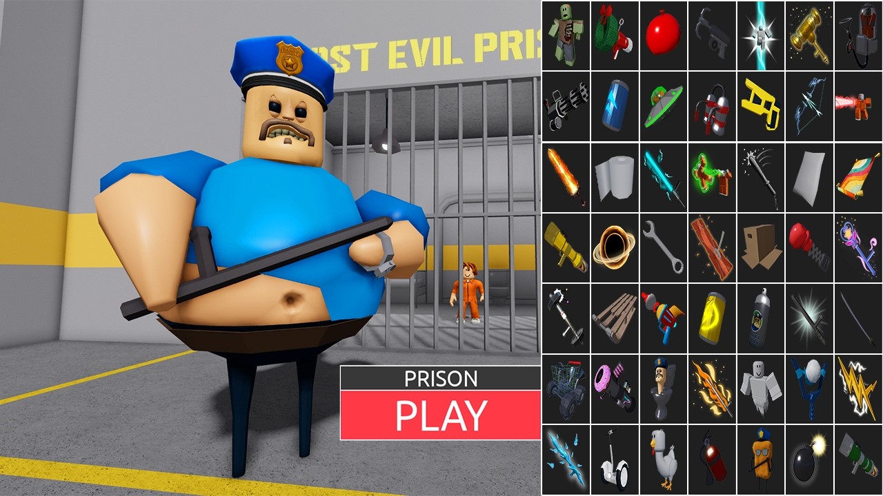 BARRY'S PRISON RUN OBBY ZOMBIE MODE 2026 - Roblox Update All Morphs Gameplay & All Items Unlocked