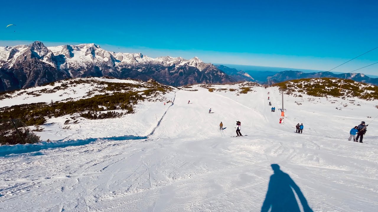 HINTERSTODER SKI - 8,3 km TOP to BOTTOM (Slope #13, #3, #1)