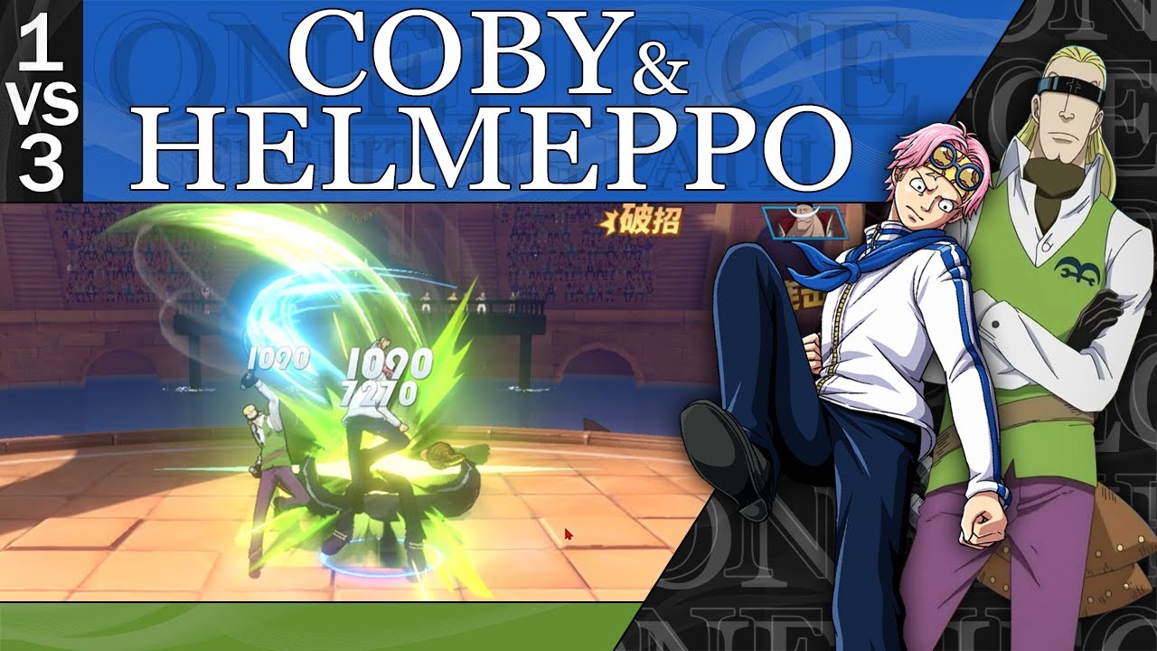 One Piece Fighting Path HL#79 - Koby & Helmeppo 1vs3 / Коби и Хелмеппо 1 против 3