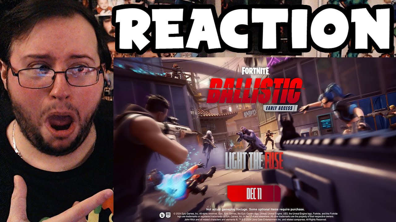 Fortnite Goes First Person!?! - Gor's "Fortnite Ballistic Cinematic Teaser & Details" REACTION