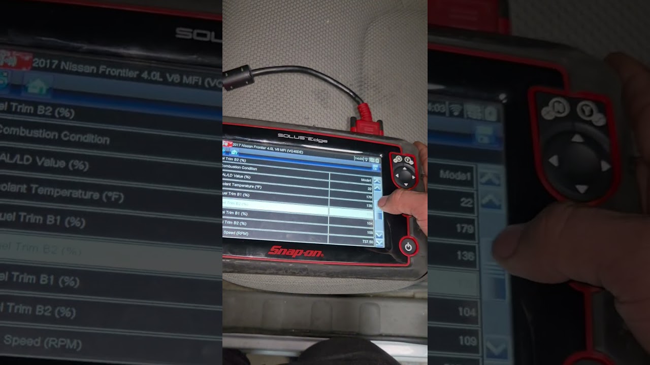 2017 nissan frontier  4.0 P0171 #automobile #mechanic #pasadenatexas #nicaragua 