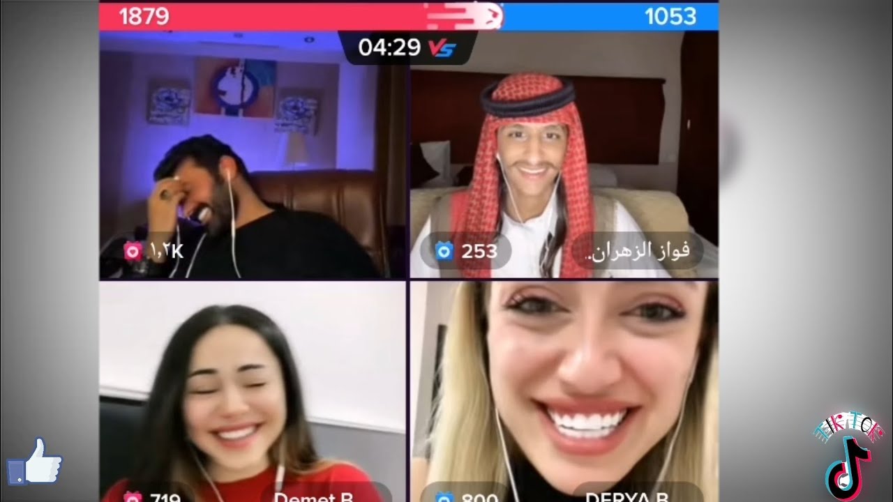 عبارة عن ضحك فتاة تركيه تقول للسعودي غني لأبني ديميت وفواز وداريا مع الفنان عمار الكوفي🔥