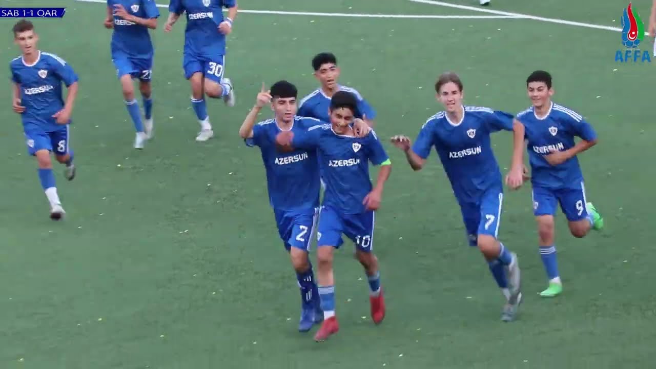 U-14 FİNAL "Sabah" 1-2 "Qarabağ" (geniş icmal)