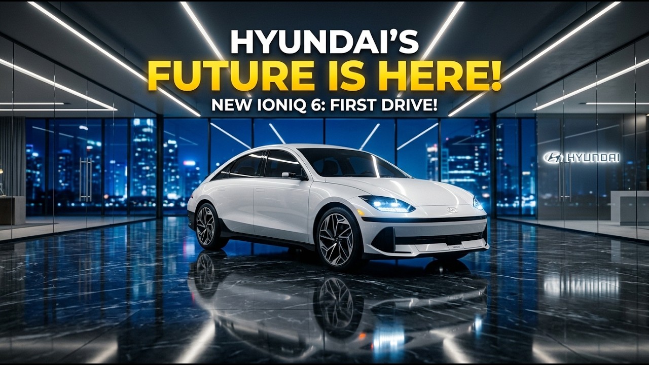 Hyundai IONIQ 6 — Futuristic Electric Sedan Redefining Luxury & Efficiency