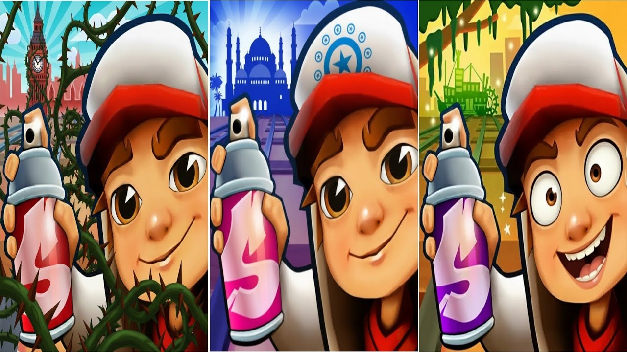 Subway Surfers : London Lucky Creatures 2026 🆚 Marrakesh 2024 🆚 New Orleans 2024 Map Comparison 