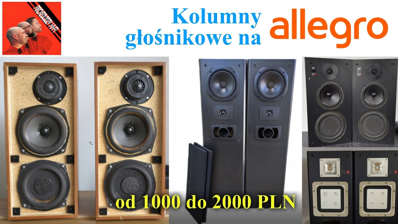 Kolumny głośnikowe od 1000 do 2000 PLN na allegro @archeolodzyhi-fi4158 Hi-Fi #90 #PRL