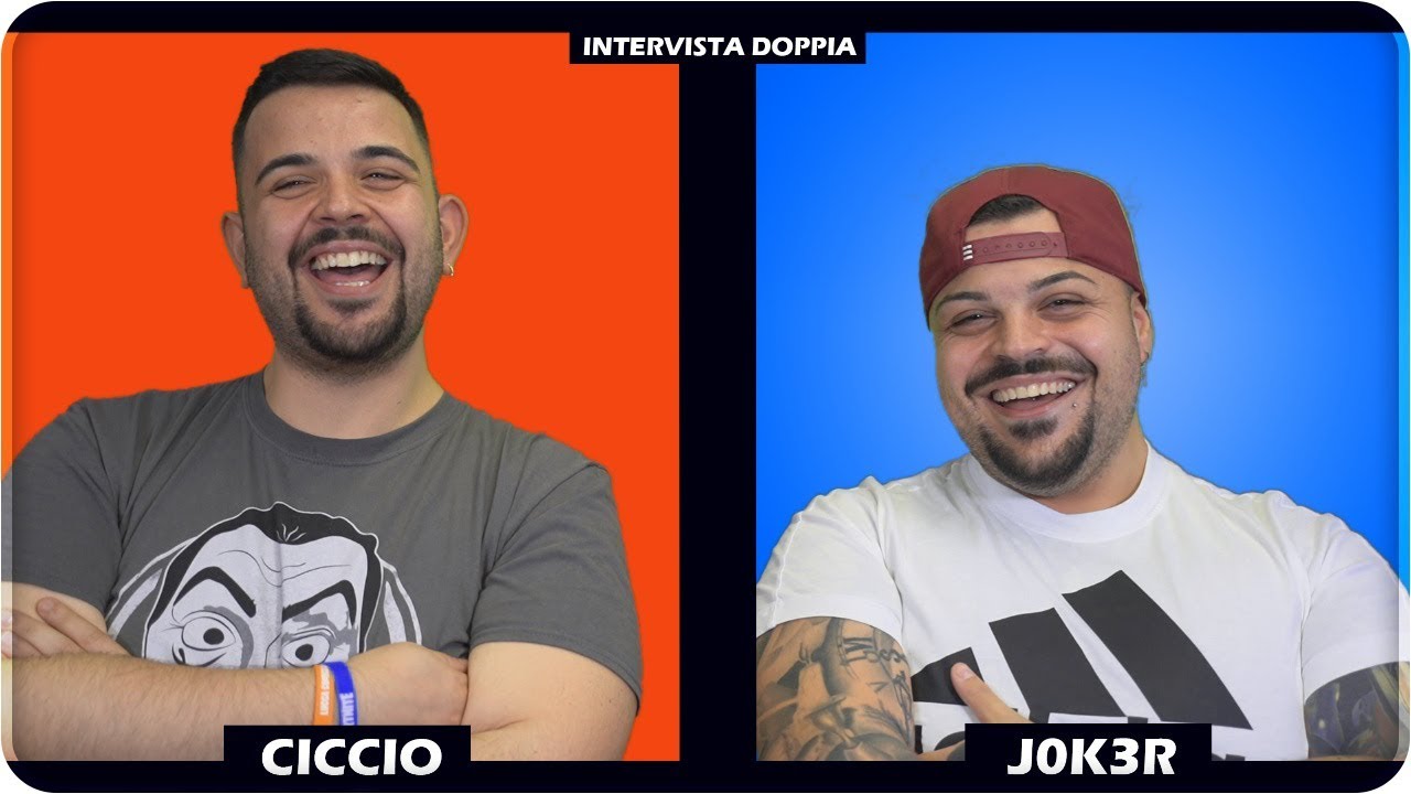 INTERVISTA DOPPIA CON CICCIOGAMER89 !!!