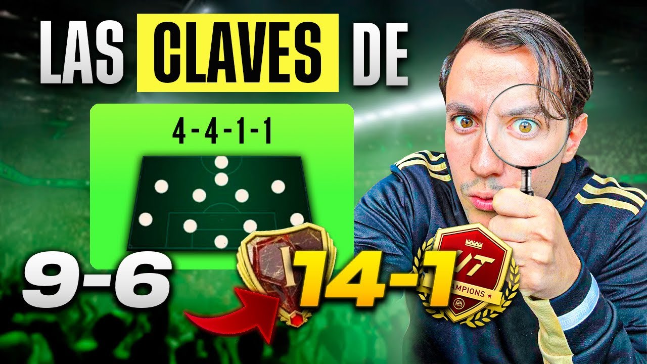 💎 Pro Player te Enseña Como Jugar la 4-4-1-1 [Paso a Paso]