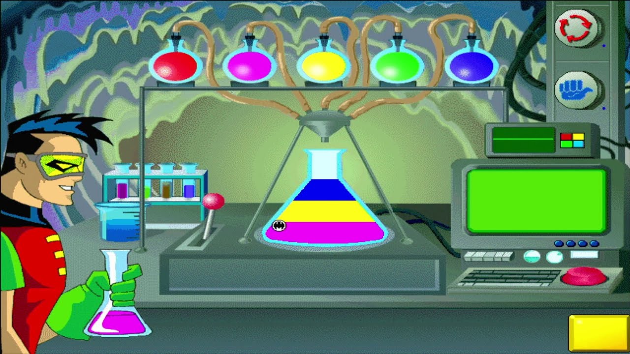 Gryphon Software - The Adventures of Batman & Robin: Activity Center - 1996