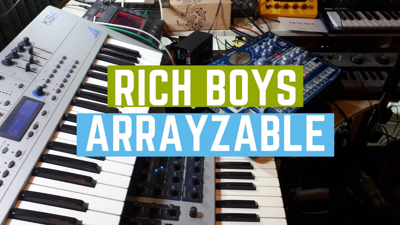 'Rich Boys'  Access Virus, Korg monologue and MS-20 mini