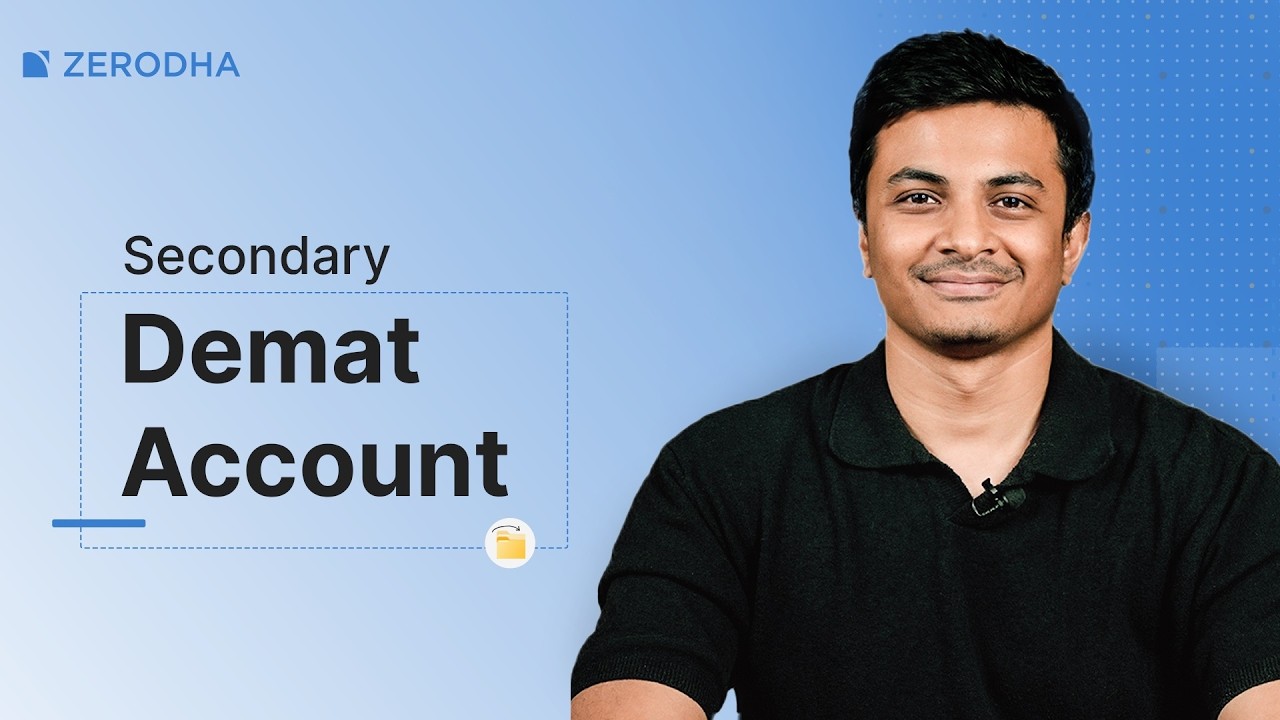 How to use Zerodha's Secondary demat account for long-term investing