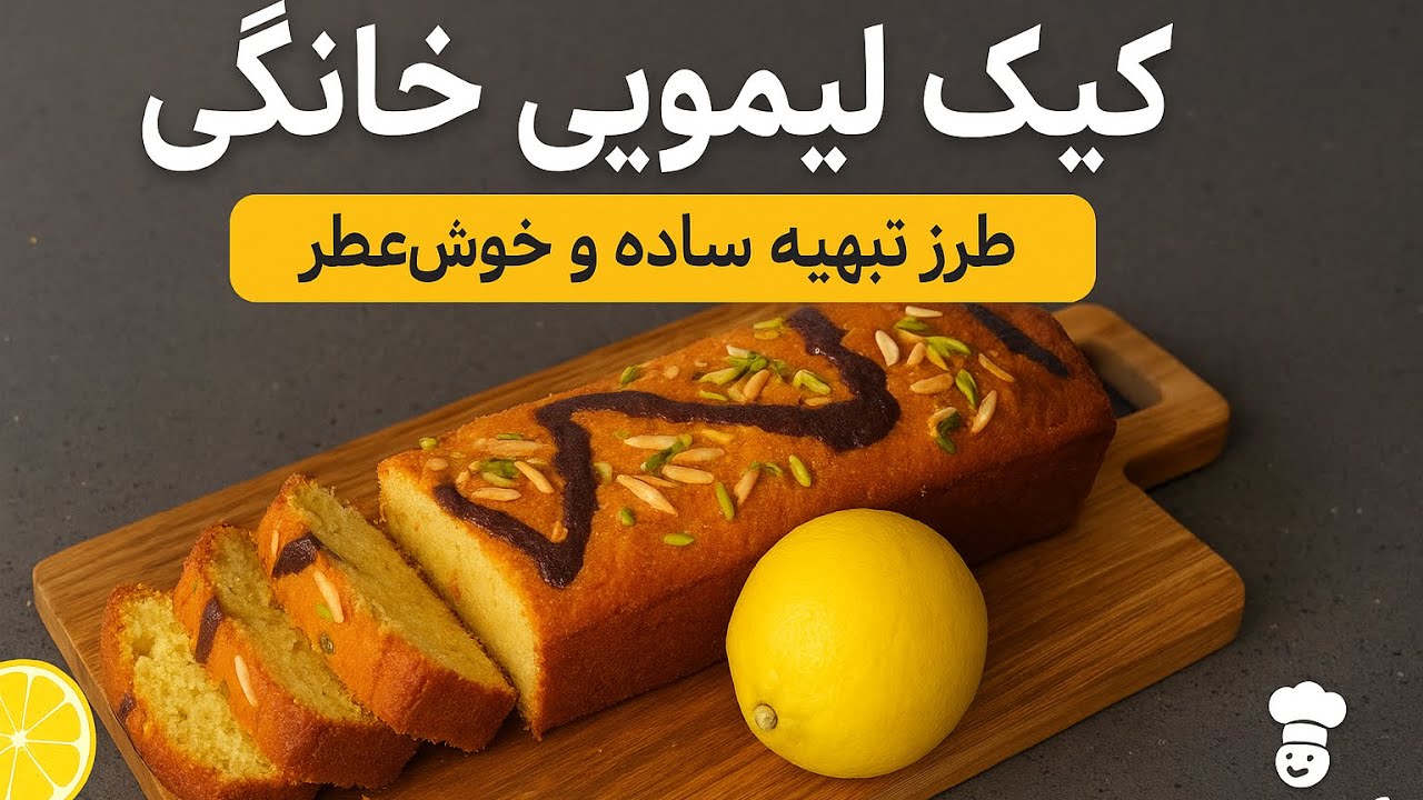 کیک لیمویی ساده و سریع | نتیجه‌اش همه رو شگفت‌زده می‌کند Quick & Easy Lemon Cake | Everyone Lo this!