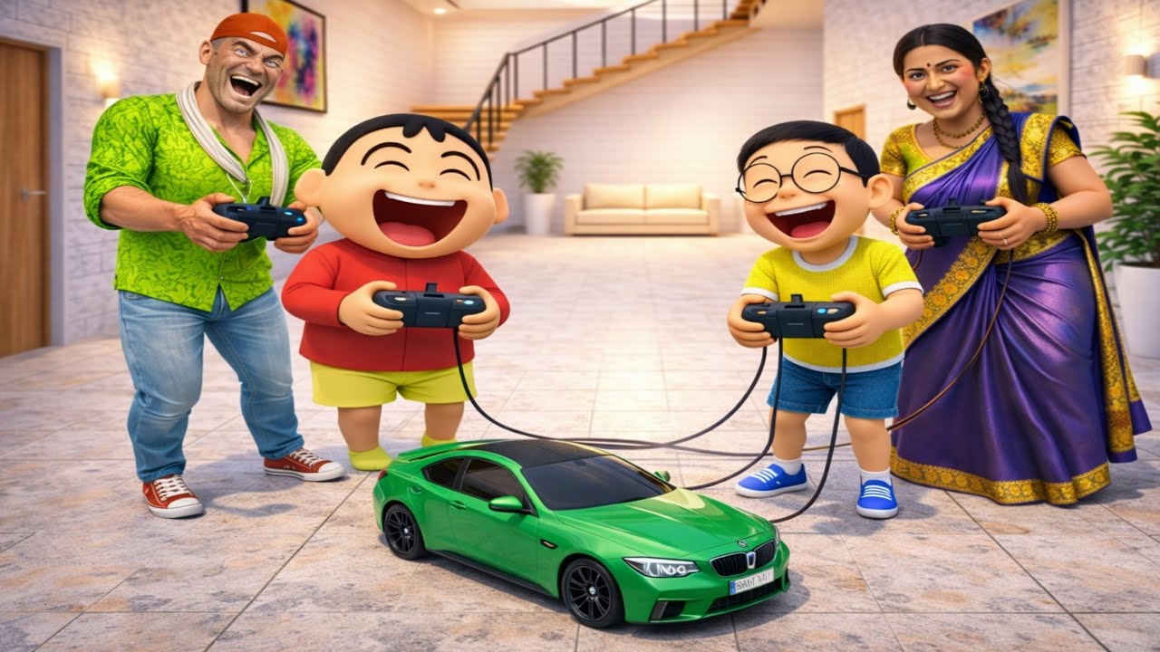 JACK 🎁 KA SURPRISE 🚗 GIFT NOBITA 😊 KE LIYE – RC BMW 🔥✨