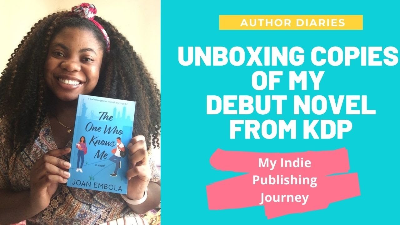 Unboxing Copies Of My Debut Novel From Amazon KDP | Author Diaries