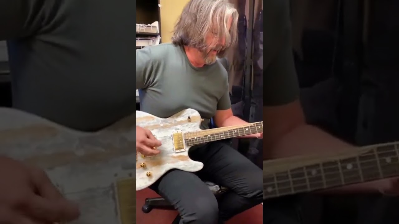 James Tyler USA Mongoose Special with Brazilian rosewood fretboard in White Shmear ☃️ | Guitar Demo