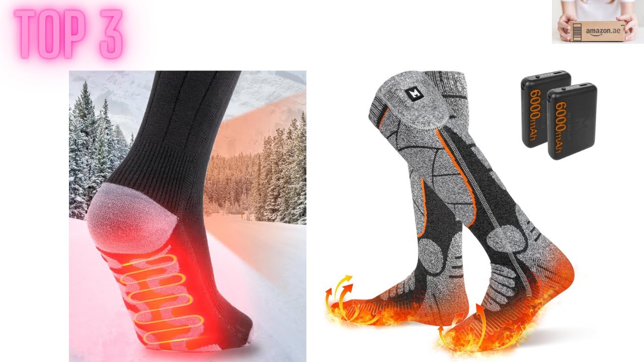 Les 3 Meilleures Chaussettes Chauffantes sur Amazon pour Survivre &agrave; l'Hiver !