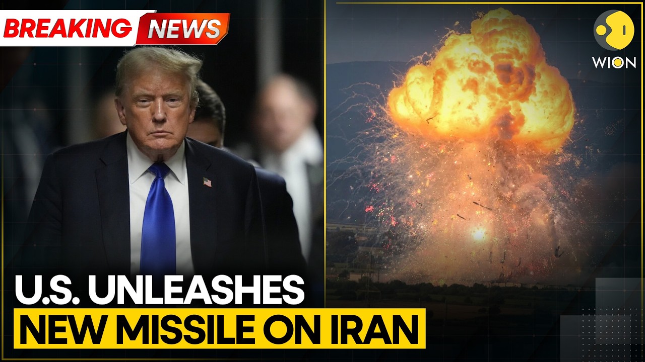 US-Iran War:  US Unleashes New 'Precision Strike Missile' On Iran | WION Breaking