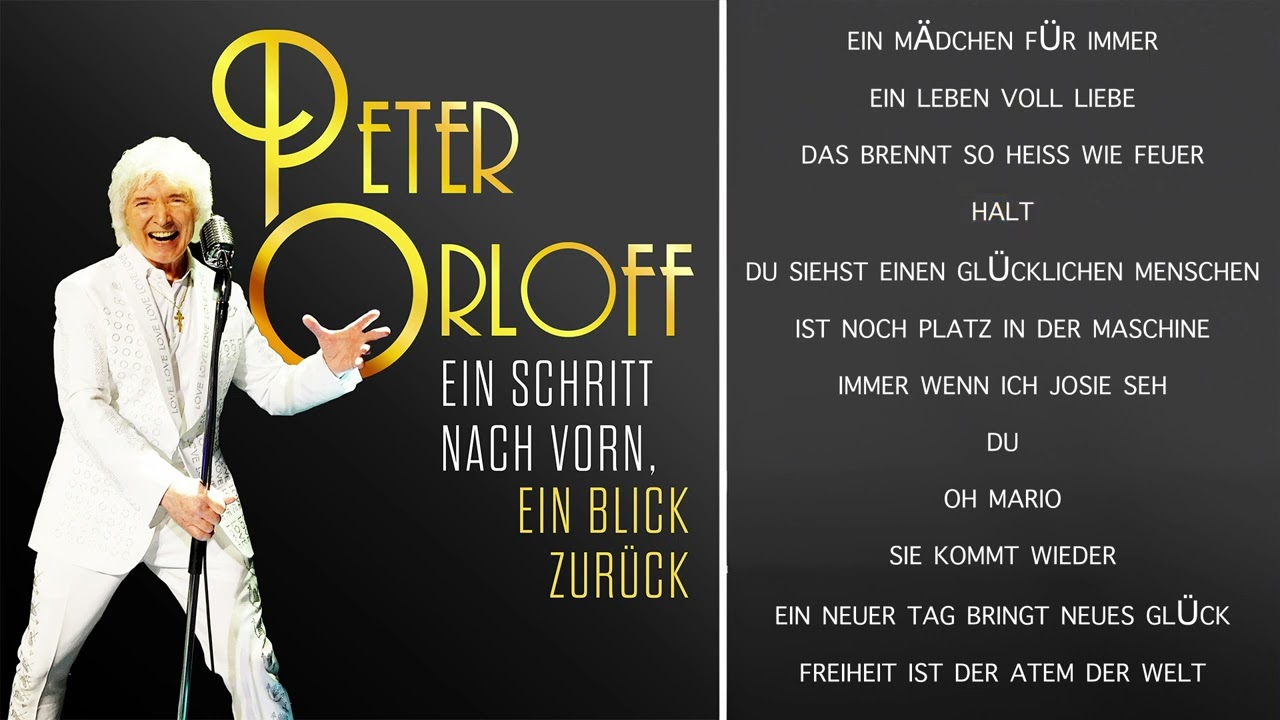 Peter Orloff - Ein Blick nach vorn, ein Schritt zurück (Ganzes Album - Official Audio)