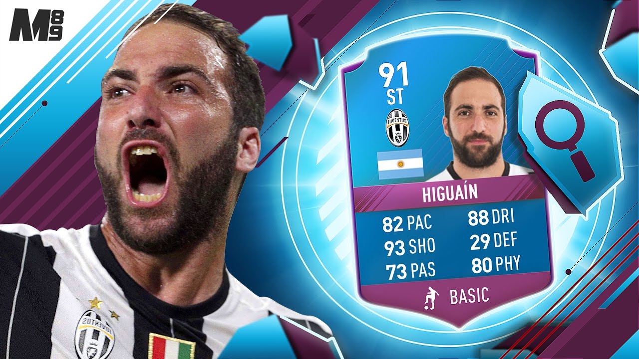 FIFA 17 SBC HIGUAIN REVIEW | 91 HIGUAIN | FIFA 17 ULTIMATE TEAM PLAYER REVIEW