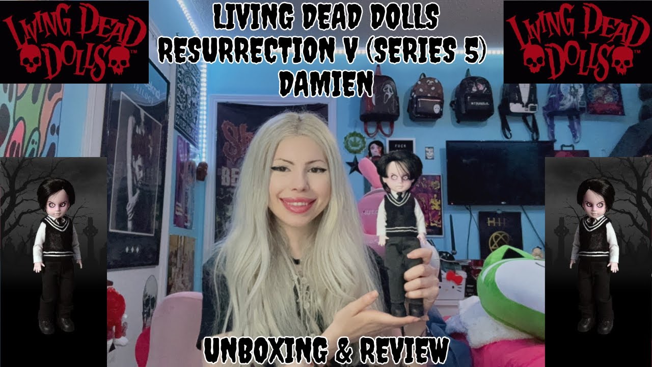 ☆ Living Dead Dolls Resurrection Series V (Series 5) Damien Unboxing & Review ☆