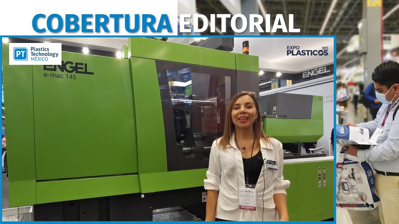 Engel presenta la e-mac 145 en Expo Plásticos: precisión y adaptabilidad en un diseño compacto