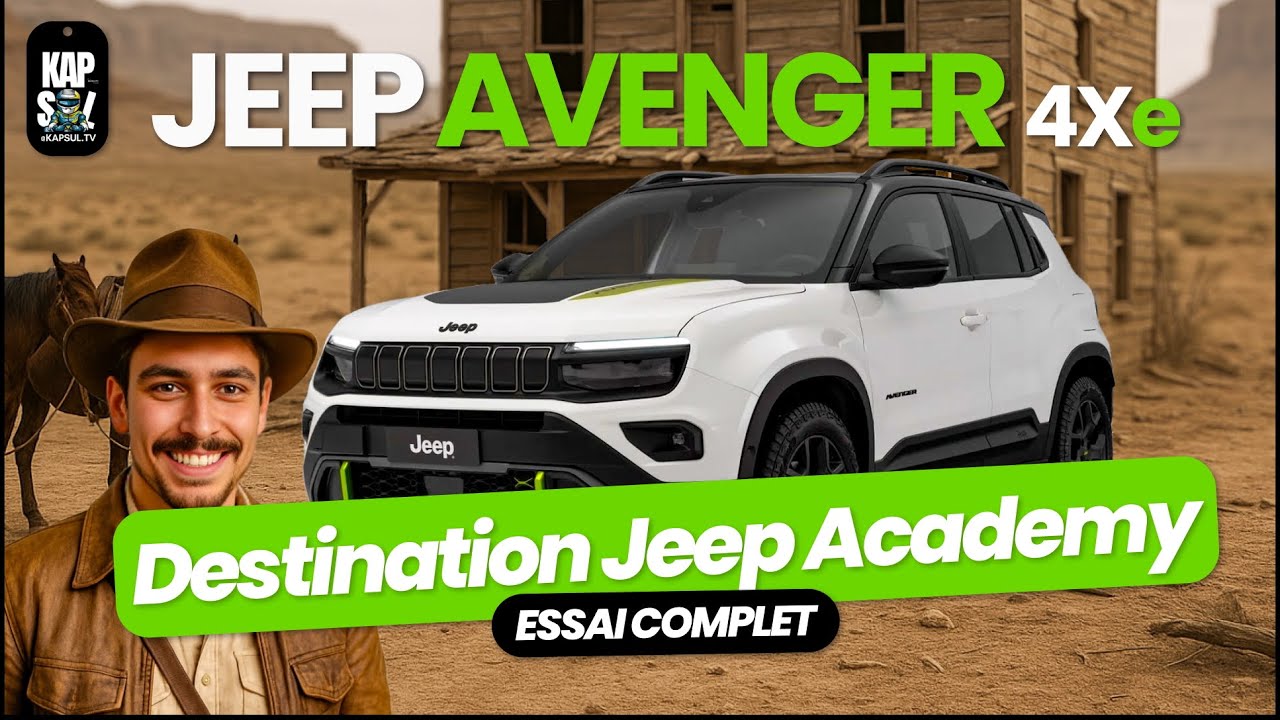 Jeep Avenger 4xe, la baby tout-terrain ?