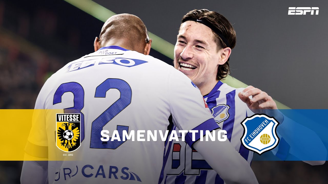 👏 HEERLIJKE AANVAL met als EINDSTATION Rangelo Janga 💥 | Samenvatting Vitesse - FC Eindhoven